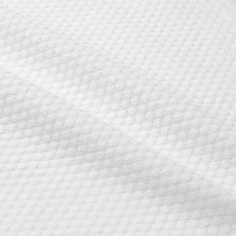 Viskon Polyester İnci Desenli Tek Kullanımlık Islak Mendil Yüz Havlusu Spunlace Nonwoven Kumaş